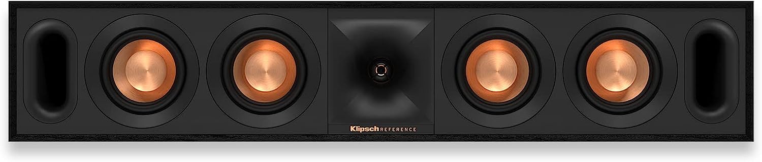 Klipsch R-30C Schwarz (Einheit) - Zentrallautsprecher für Heimkino - 100 W / 400 W - 8 Ohm