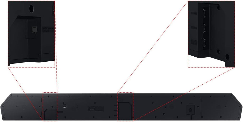 Samsung HW-Q995GC 11.1.4-Kanal Q-Soundbar, 4.0.2-Kanal Rücklautsprecher, Kabelloses Dolby Atmos / DTS:X, Q-Symphony [2023]