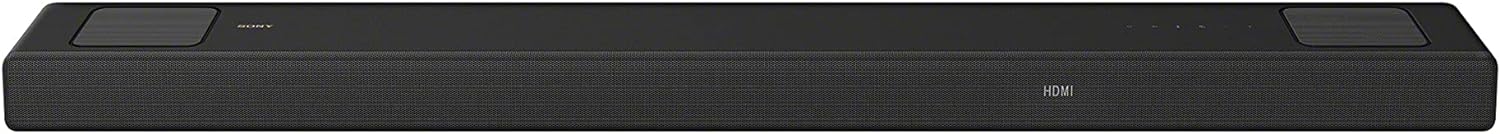 Sony HT-A5000 5.1.2-Kanal Surround Sound Dolby Atmos Premium-Soundbar mit integriertem Subwoofer (HDMI, Bluetooth, High-Res Audio, 500W Gesamtleistung), Schwarz
