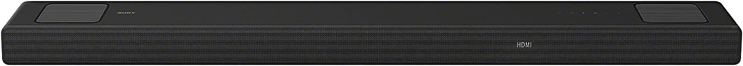 Sony HT-A5000 5.1.2-Kanal Surround Sound Dolby Atmos Premium-Soundbar mit integriertem Subwoofer (HDMI, Bluetooth, High-Res Audio, 500W Gesamtleistung), Schwarz
