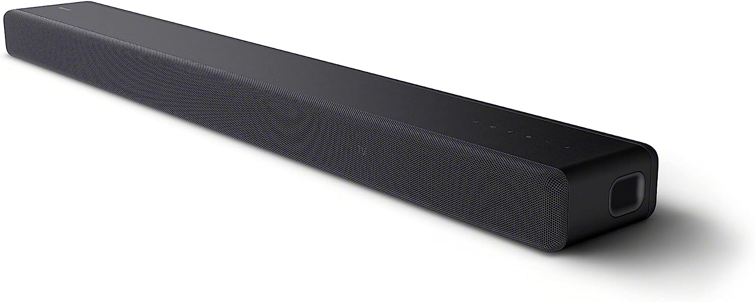 Sony HT-A3000 3.1-Kanal Dolby Atmos Soundbar mit integriertem Dual-Subwoofer und 3 X-Balanced Front-Lautsprechern inklusive speziellem Mittellautsprecher für außergewöhnliche Klarheit, Schwarz