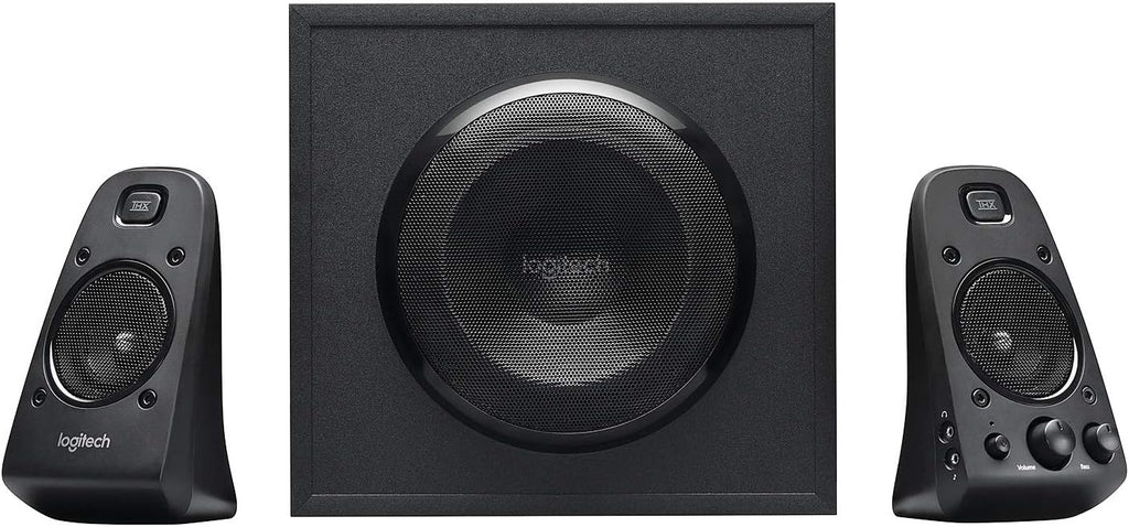 Logitech Z623 Lautsprecher-System mit Subwoofer, Satter Bass, 400 Watt Spitzenleistung
