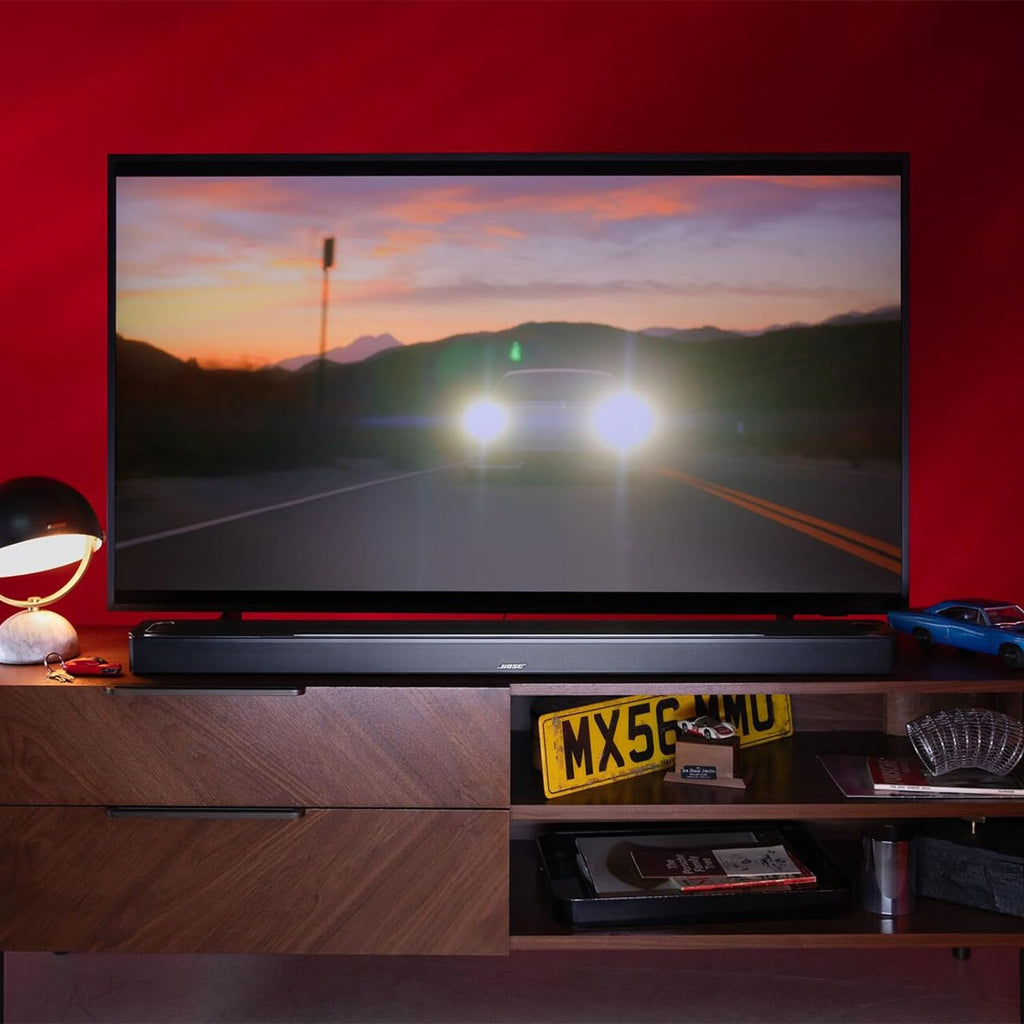 NEU Bose Smart Ultra Soundbar mit Dolby Atmos plus Alexa, kabellose Bluetooth-KI, Surround-Sound-System für TV-Geräte, Schwarz