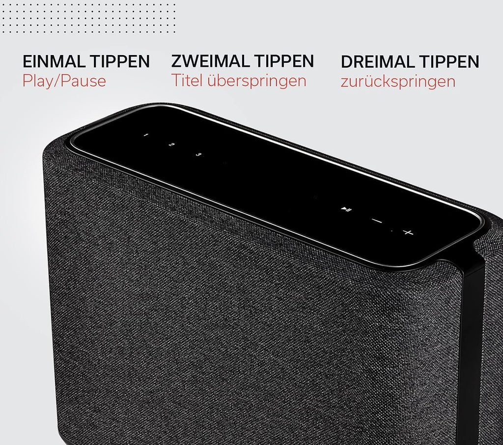 Denon Home 150 Multiroom-Lautsprecher, HiFi Lautsprecher mit HEOS Built-in, Alexa integriert, WLAN, Bluetooth, USB, AirPlay 2, Hi-Res Audio, weiß