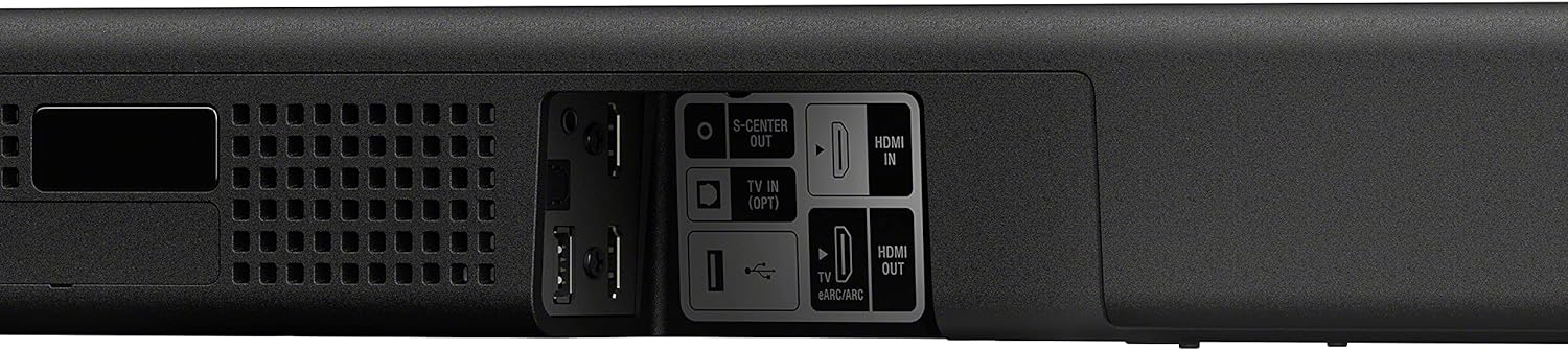 Sony HT-A5000 5.1.2-Kanal Surround Sound Dolby Atmos Premium-Soundbar mit integriertem Subwoofer (HDMI, Bluetooth, High-Res Audio, 500W Gesamtleistung), Schwarz