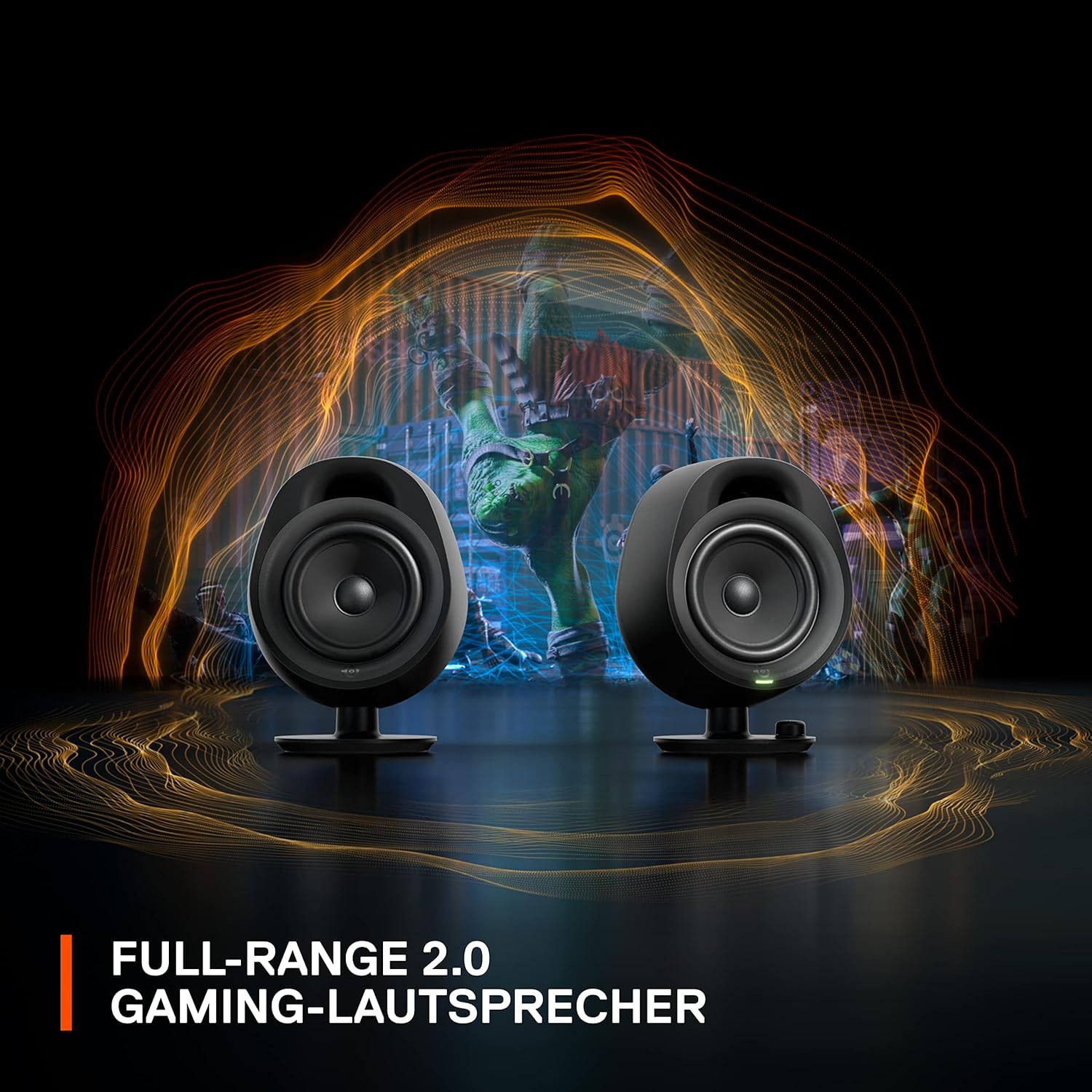 SteelSeries Arena 9 - 5.1-Gaming-Lautsprecher – 5.1 USB Surround-Sound